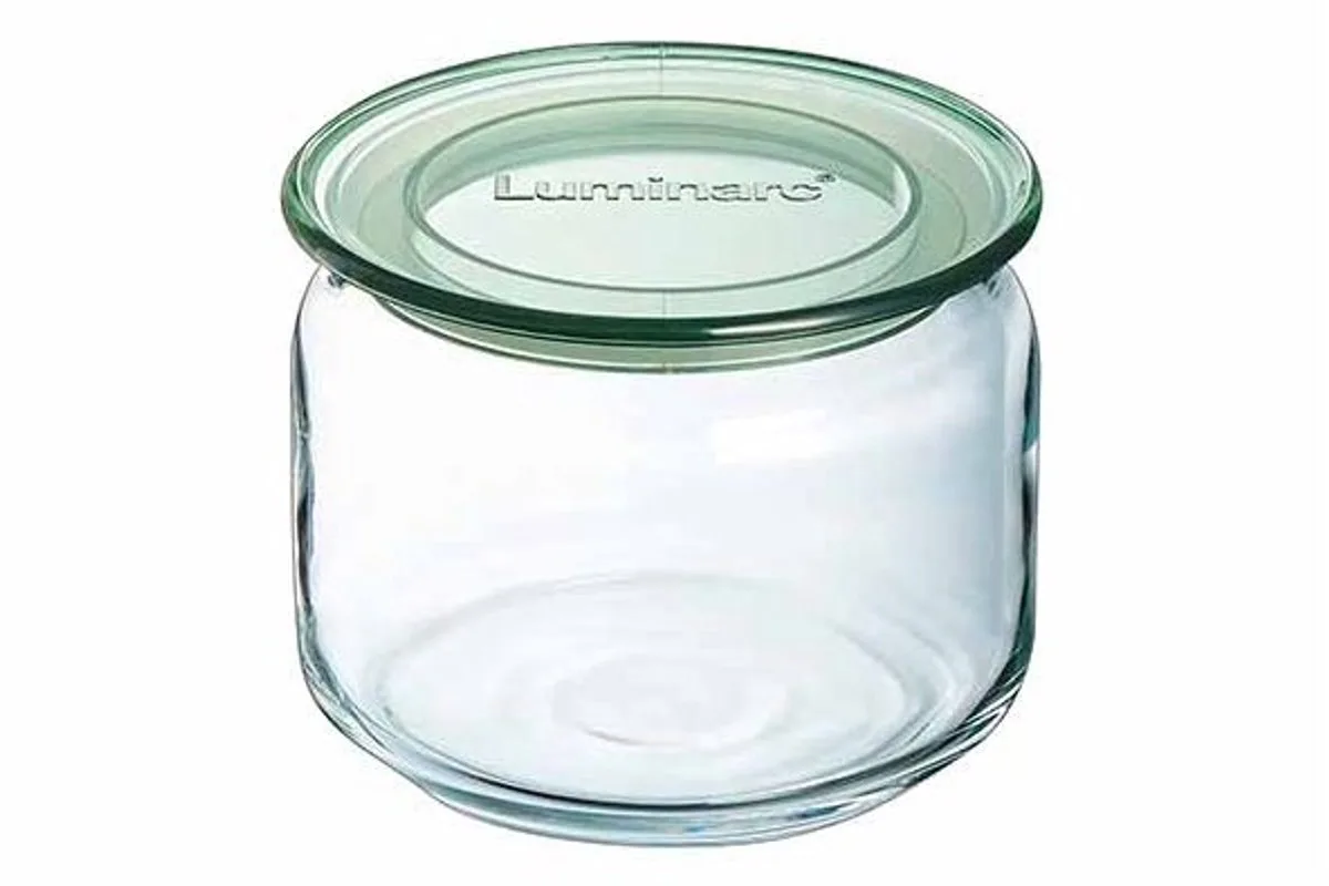 Pure Jar Voorraadpot 50cl Deksel D10,5xh8,4cm van Luminarc in Groen – productfoto