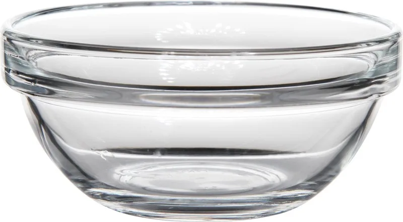 Schaaltjes/kommetjes - glas - D10 x H5 cm - snack of dessert schaaltjes fra Luminarc i Gennemsigtig – produktbillede