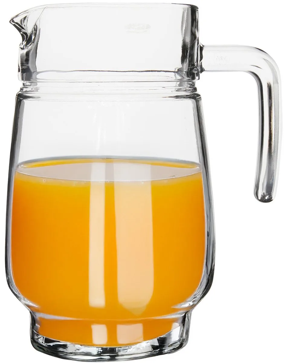 schenkkan/karaf - glas - 1,6 liter - Sapkannen - waterkannen - schenkkannen von Luminarc in Transparent – Produktfoto