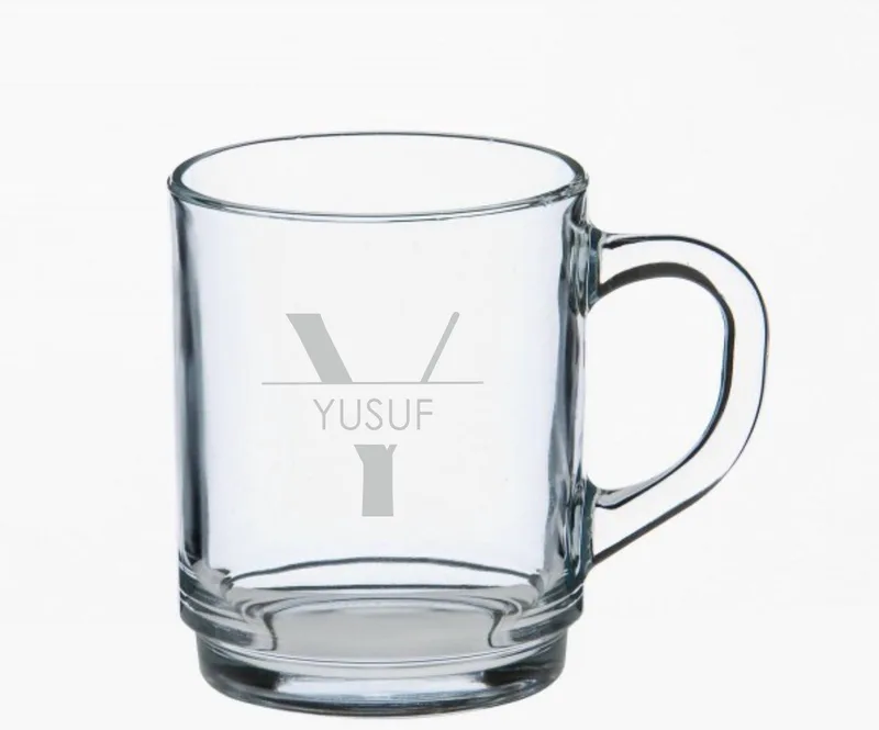 Theeglas met naam - Gegraveerd - Glas graveren - Drinkglas met naam - Thee glas gegraveerd - Verjaardag - Huwelijk - Persoonlijke gravering - Persoonlijk theeglas - Cadeau - Kado - voor hem - voor haar de Luminarc en Helder – photo produit