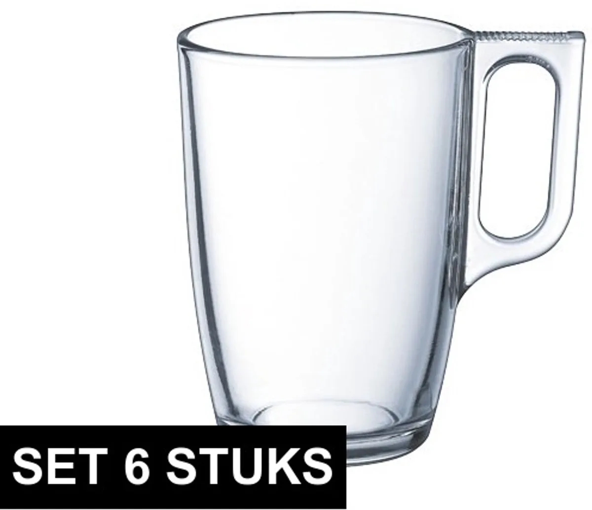 Theeglazen set - 6 stuks - 320 ml von Luminarc in Transparent – Produktfoto