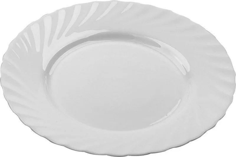Trianon Bord - Dessertbord - Rond by Luminarc in White – product photo