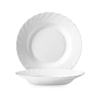 Trianon Diep Bord Opaal 22,5 cm - Stijlvol en Duurzaam von Luminarc in Weiß – Produktfoto 1 von 2