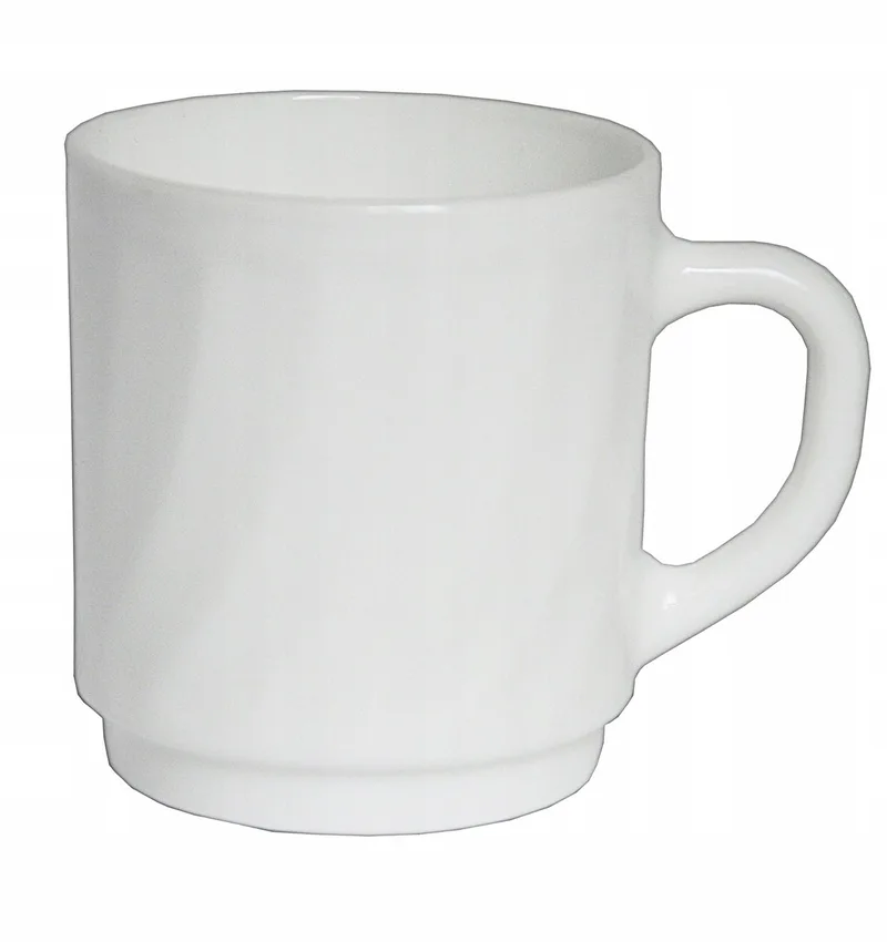 Trianon Stapelbare Witte Mok 290 ml - Duurzaam Glas by Luminarc in White – product photo