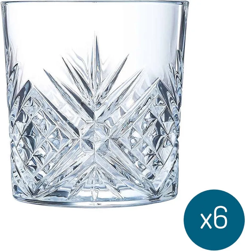 Tumbler Glas Eugene 30 cl - 6 Stuks by Luminarc in Transparent – product photo