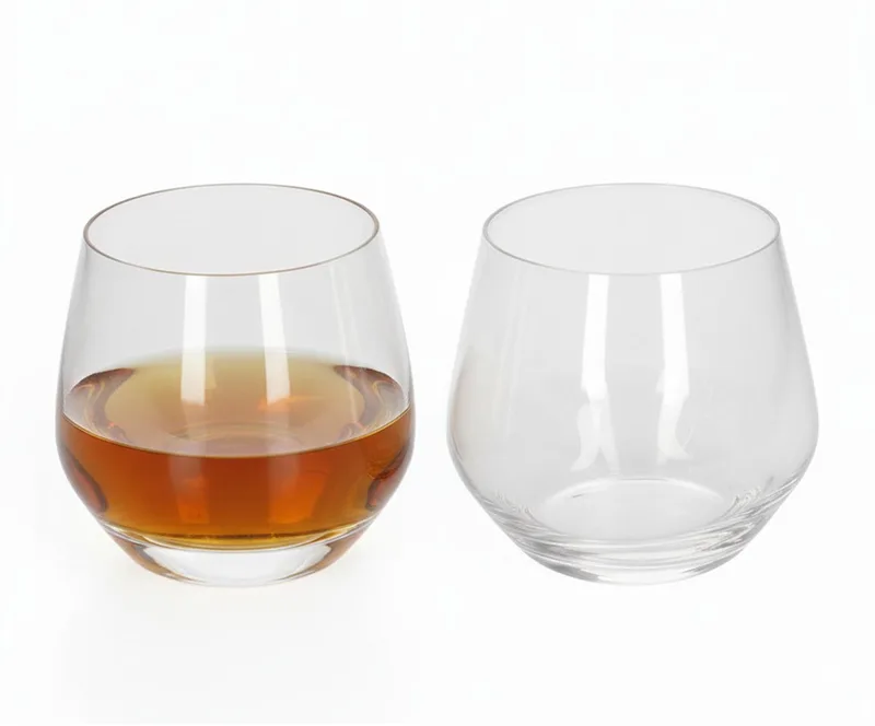 Whisky glazen - 4x stuks - glas - 360 ml - Whisky glazen fra Luminarc i Gennemsigtig – produktbillede