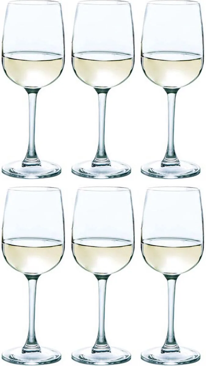 Wijnglazen Versailles - 12x - witte wijn - glas - 280 ml - Wijn glazen by Luminarc in Transparent – product photo