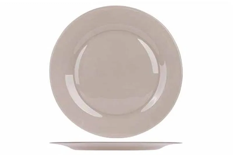Zana Plat Bord D26cm von Luminarc in Taupe – Produktfoto
