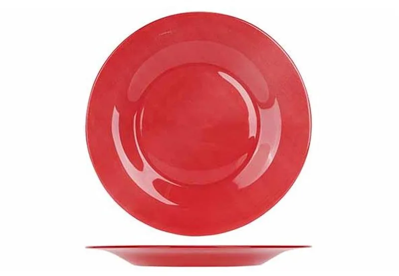 Zana Red Dessertbord D19,6cm von Luminarc in Rot – Produktfoto
