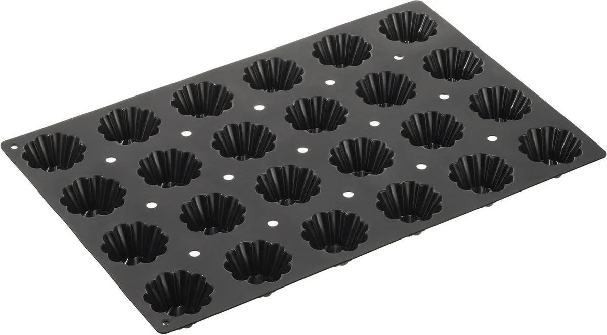 Bakvorm professional - Flexi-Professional - 60x40cm - LU 112885 van Lurch in Zwart – productfoto