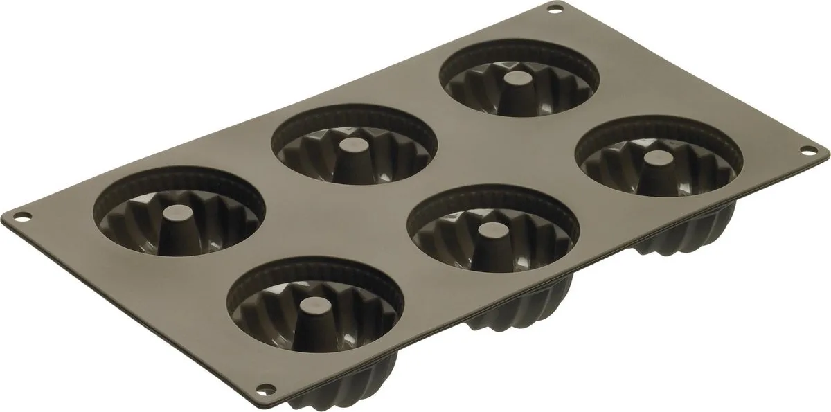 Flexi-Form profi 6 mini tulbandvorm van Lurch in Bruin – productfoto