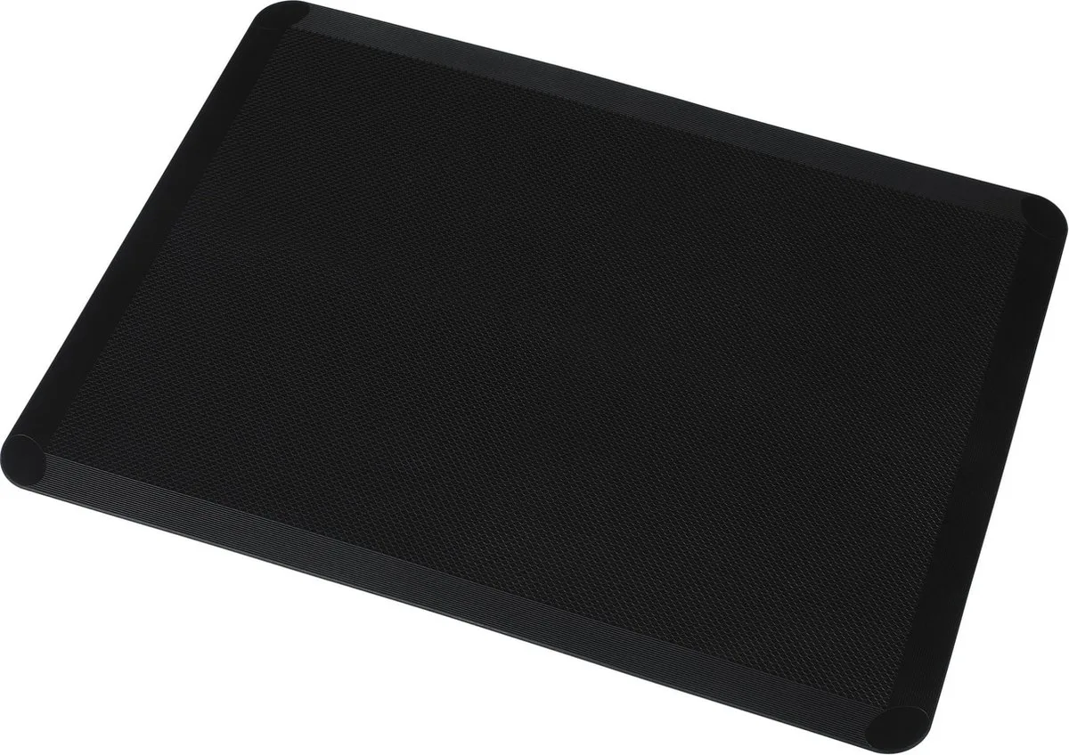 Flexiform Bakmat - Met maataanduiding - Hittebestendig tot 240° - Anti-kleef - Silicone - 30x40 cm van Lurch in Zwart – productfoto