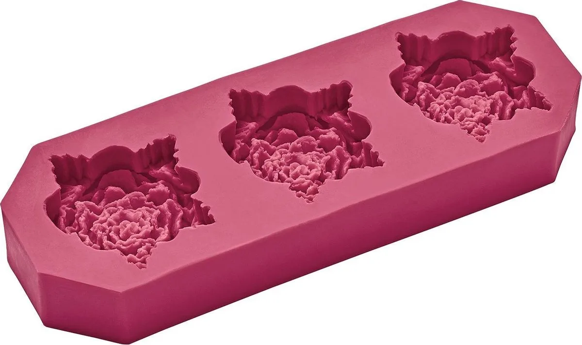 Flexiform Bakvorm Bloem van Lurch in Rood – productfoto