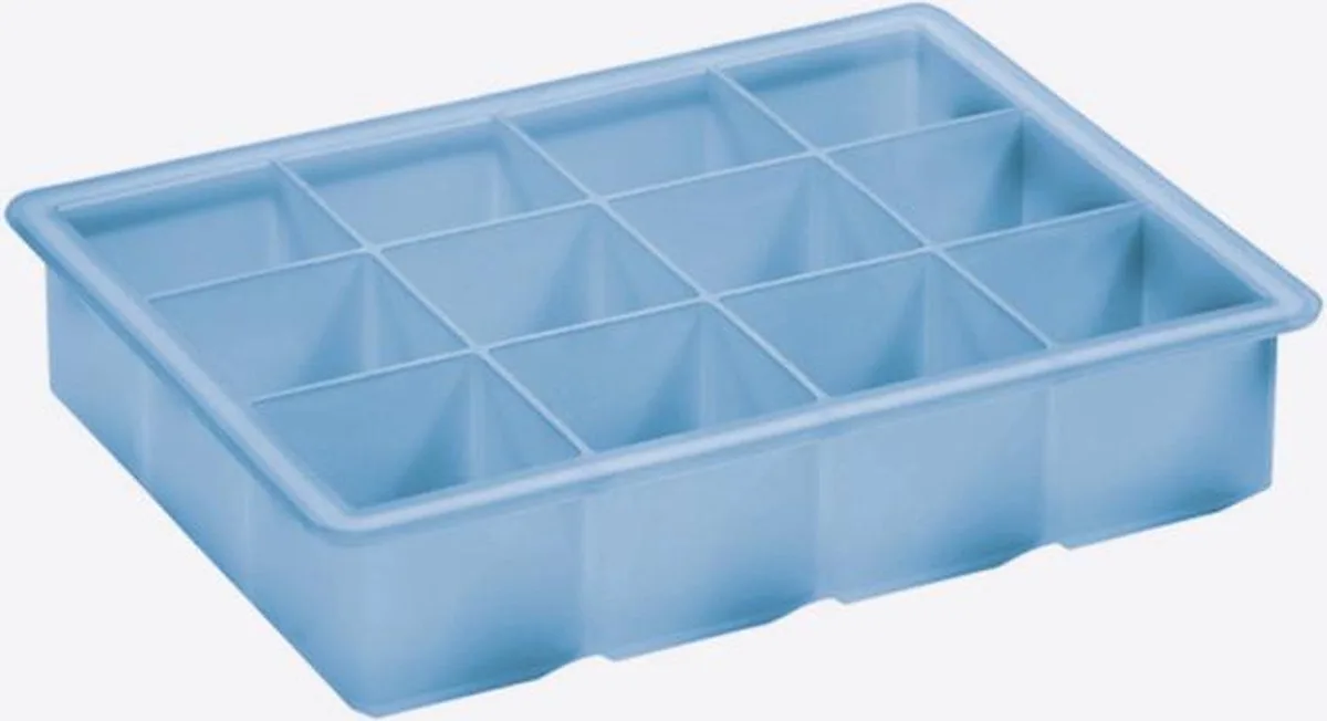 Ice Cube Tray kubus large van Lurch in Blauw – productfoto