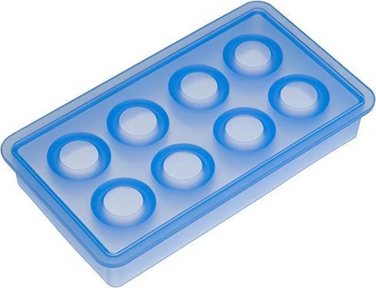 ijsblokjesvorm ijsballen 3.3cm - siliconen de Lurch en Noir – photo produit