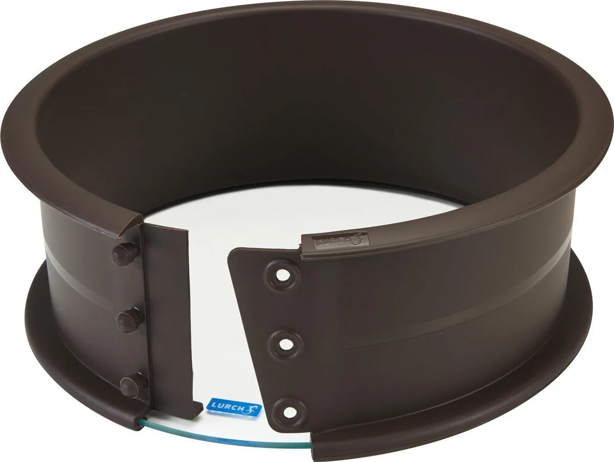 Springvorm - Glas/Siliconen - Ø 20 cm van Lurch in Bruin – productfoto
