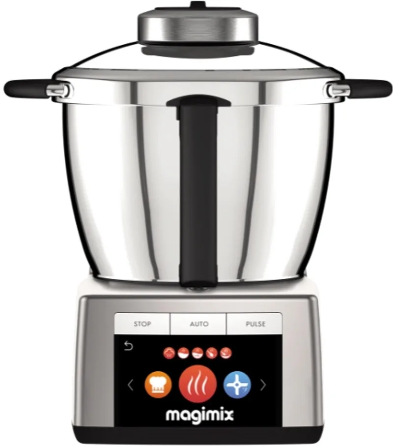 Cook Expert Inductie Foodprocessor - Cookprocessor met 12 Programma’s von Magimix in Mat chroom – Produktfoto