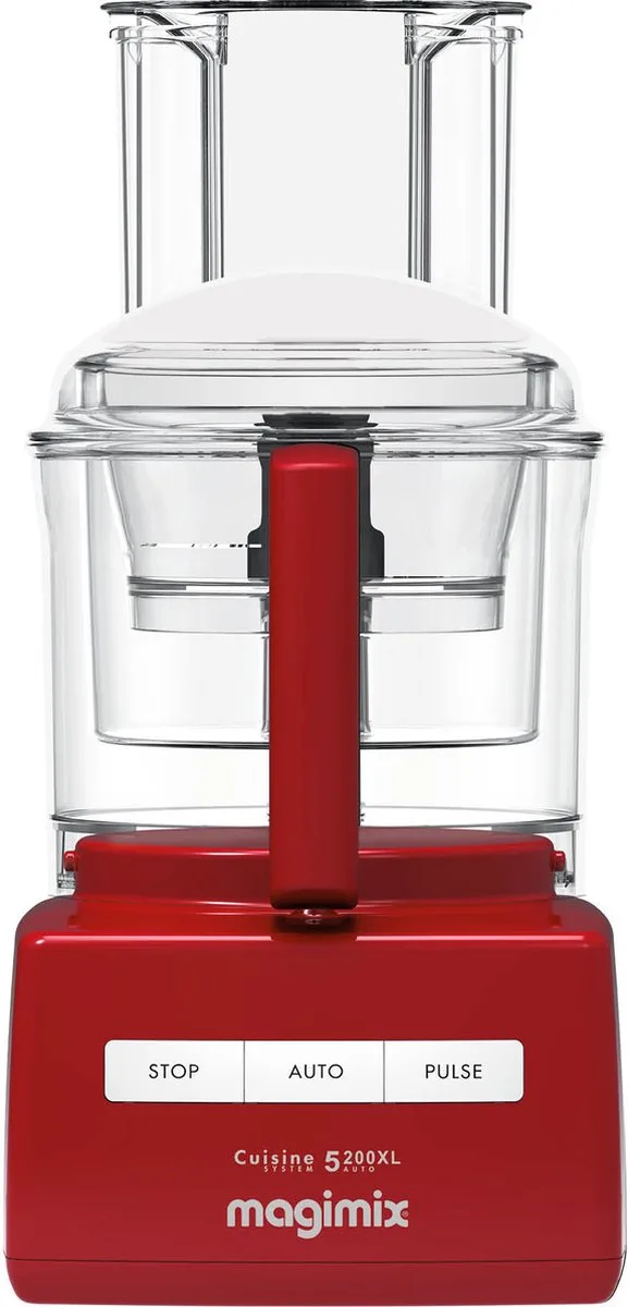 CS 5200 XL Premium Foodprocessor - Keukenmachine met Sapcentrifuge de Magimix en Rouge – photo produit