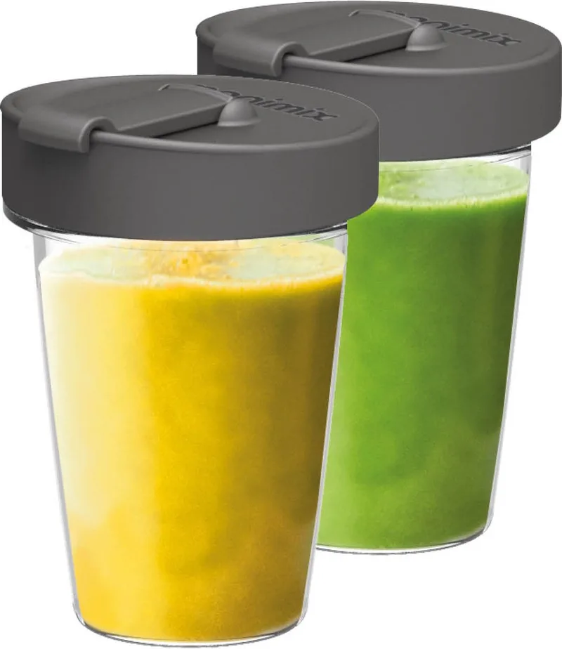 Magimix - 2 To go Cups - 400 ML - Blender - Juice Expert de Magimix en Transparent – photo produit