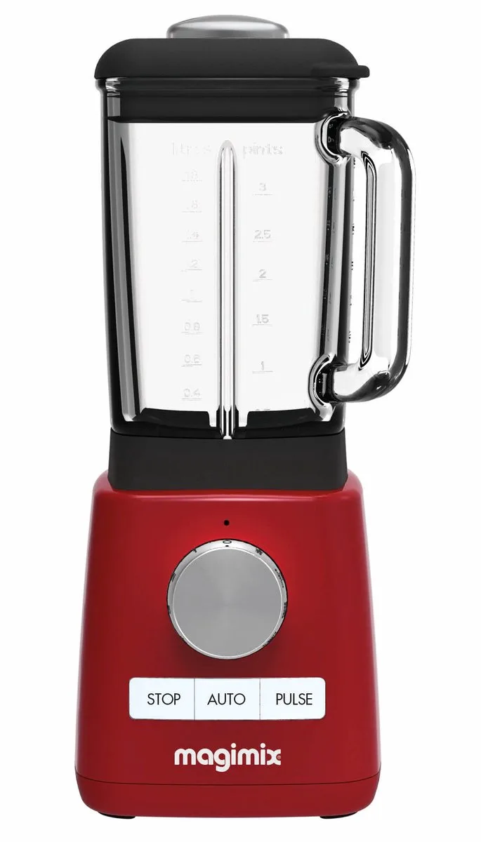 Power Blender - Smoothie Maker 1,8 Liter - Ice Crusher by Magimix in Red – product photo