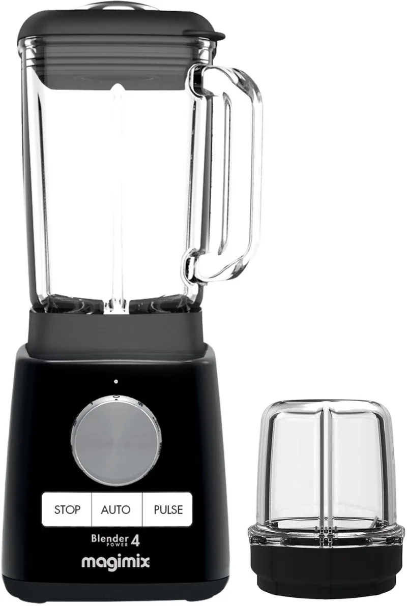Power Blender - Smoothie Maker 1,8 Liter - mini kom - Ice Crusher von Magimix in Schwarz – Produktfoto