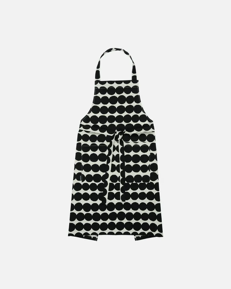 Kochschürze RÄSYMATTO, Leinen von Marimekko in Schwarz – Produktfoto