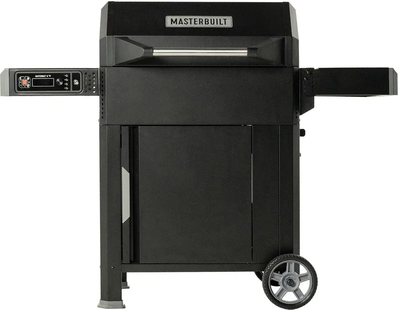 Merkloze Digitale Koolgrill met Wok & Rookoven Functie von Masterbuilt in Schwarz – Produktfoto