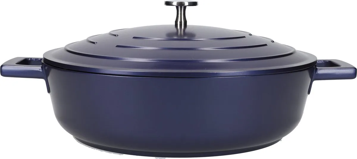 Braadpan - ø 28 cm / 4 liter - standaard anti-aanbaklaag by MasterClass in Blue – product photo