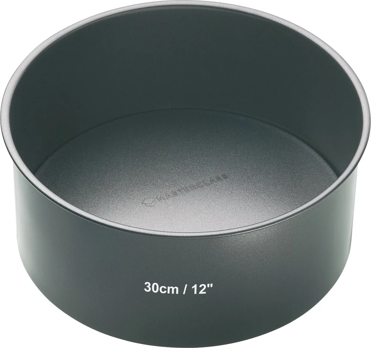 Cakevorm met Losse bodem en Antiaanbaklaag - 30 Centimeter ‎Heavy Duty Vaatwasmachine by MasterClass in Grey – product photo