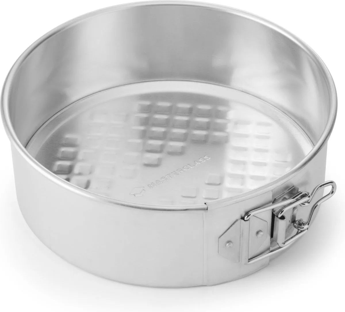 Gerecycled Aluminium Springvorm Cakevorm, 20cm de MasterClass en Argent – photo produit