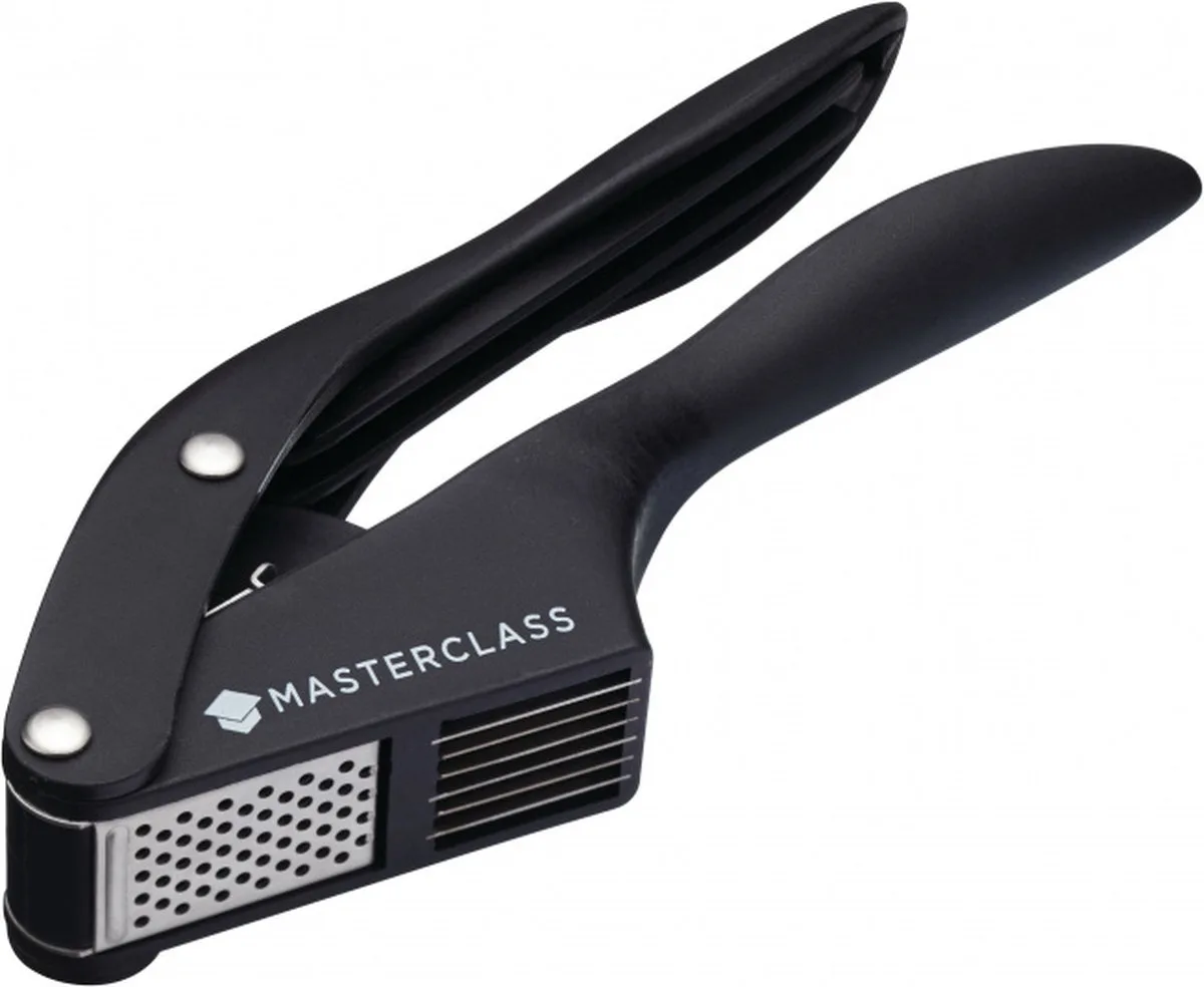 Knoflookpers - Snijden en Persen in 1- MasterClass van MasterClass in Zwart – productfoto