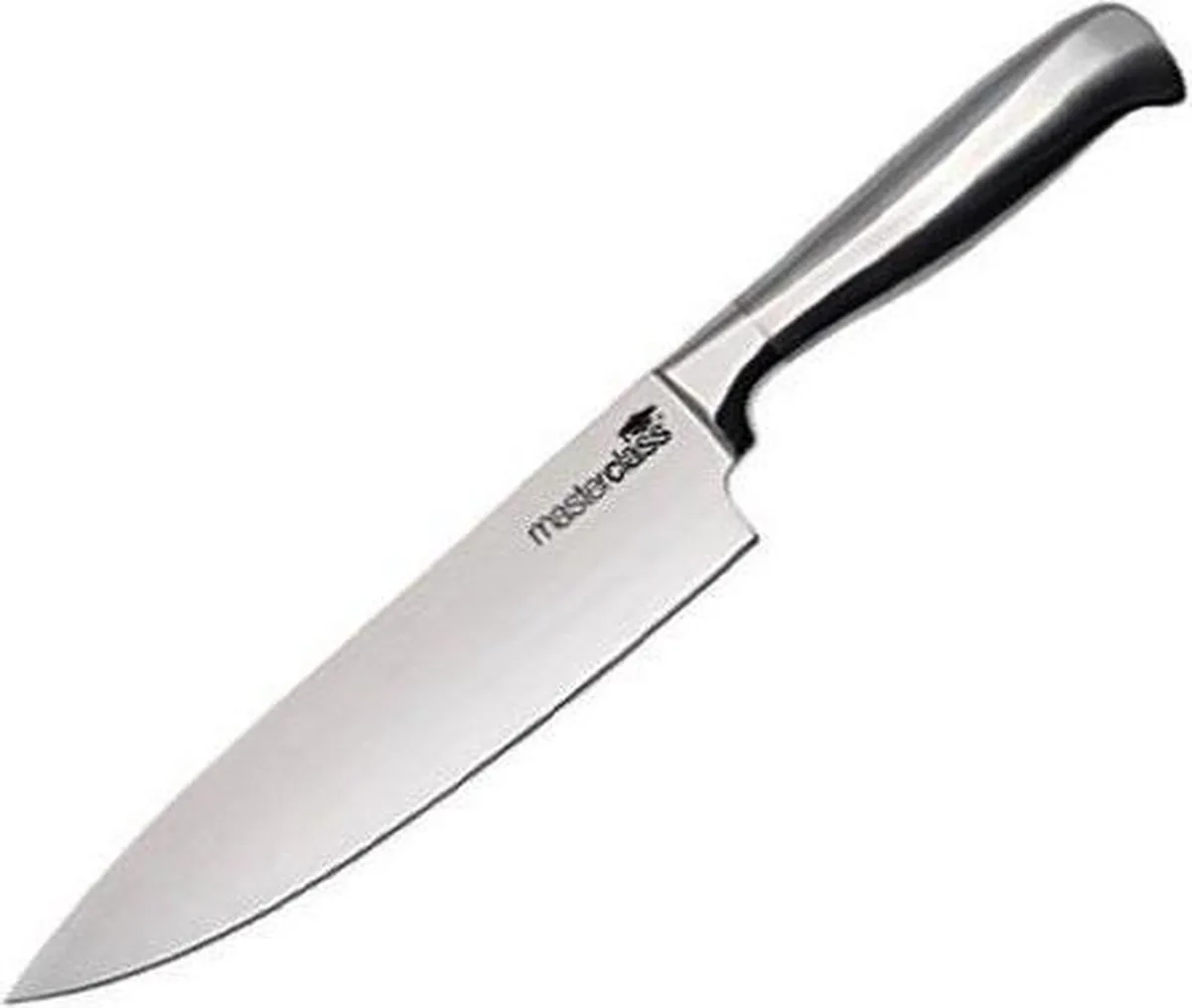 Koksmes "Acero" - 20cm van MasterClass in Zilver – productfoto
