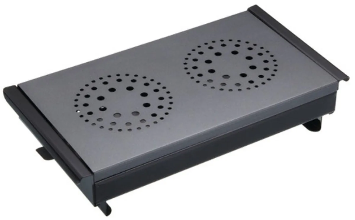 Professionele Voedselverwarmer en Verwarmer van Borden - Met 2 Theelichtjes 17,3 x 33,2 x 6,5 Centimeter by MasterClass in Black – product photo