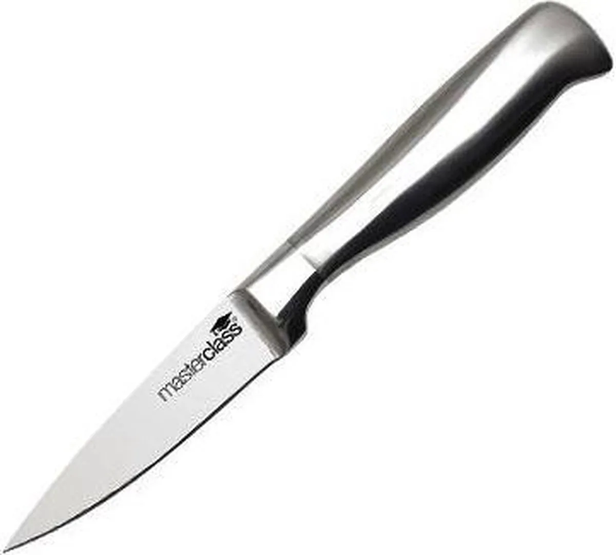 Schilmesje / officemes "Acero" - 9cm von MasterClass in Silber – Produktfoto