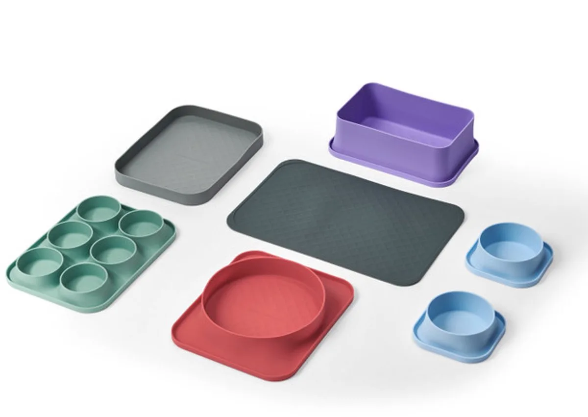 Silicone Bakvormen Set | Anti-aanbak | 7st van MasterClass in Meerkleurig – productfoto