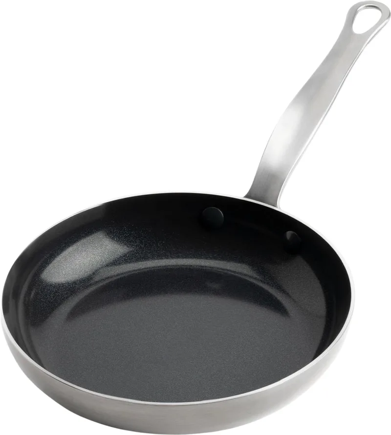 Koekenpan | RVS | PFAS-vrij | Ø 20 cm by Mauviel in Black – product photo