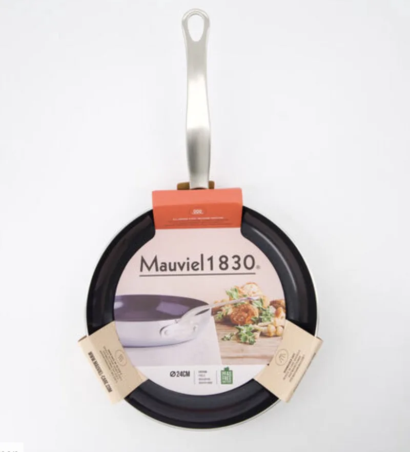 Roestvrijstalen braadpan - 28 cm - alle warmtebronnen (incl inductie) von Mauviel in Rvs – Produktfoto
