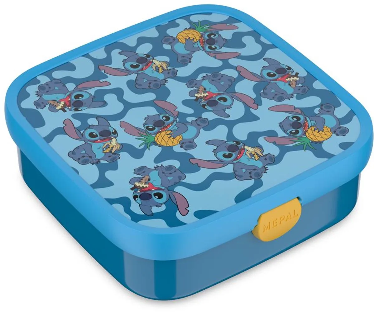 Bento lunchbox groot Campus - 1.25 l - Inclusief 2 uitneembare lekdichte bentobakjes & vorkje fra Mepal i Stitch – produktbillede