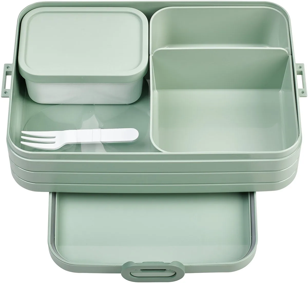 Bento Lunchbox large - Broodtrommel - 8 boterhammen van Mepal in Nordic sage – productfoto