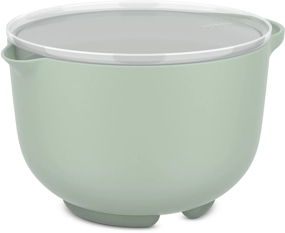 Beslagkom met deksel Chef it - 1.5 l - Schaal - Magnetron- en vaatwasmachinebestendig - Bakspullen från Mepal i Nordic sage – produktbild