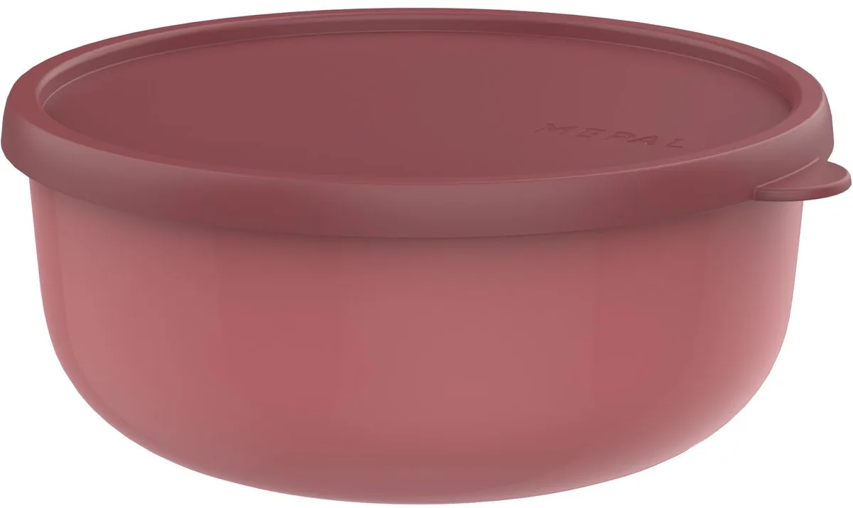 Bewaardoos Lumina - 1.5 l - Magnetronbakje met deksel van Mepal in Vivid mauve – productfoto