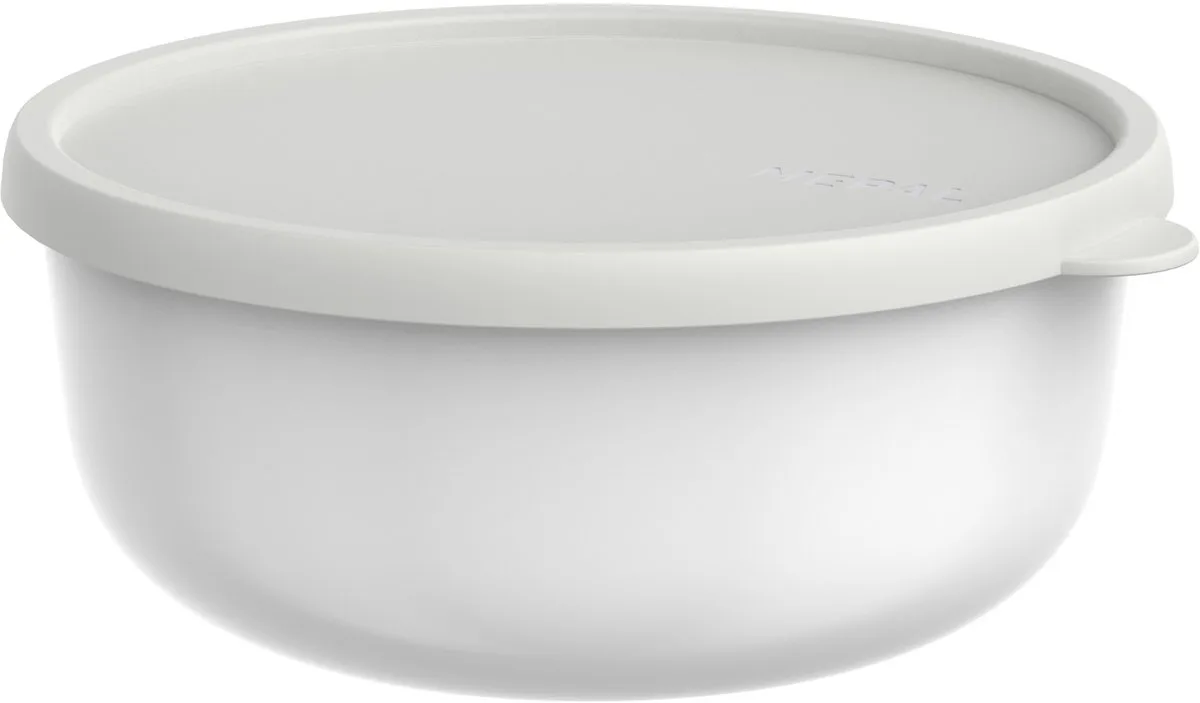 Bewaardoos Lumina - 1.5 l - Magnetronbakje met deksel de Mepal en Blanc – photo produit