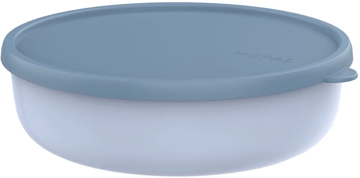 Bewaardoos Lumina - 2 l - Magnetronbakje met deksel de Mepal en Nordic blue – photo produit