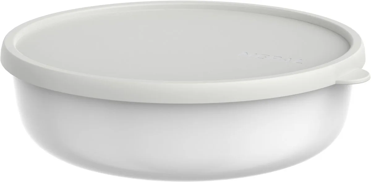 Bewaardoos Lumina - 2 l - Magnetronbakje met deksel de Mepal en Blanc – photo produit