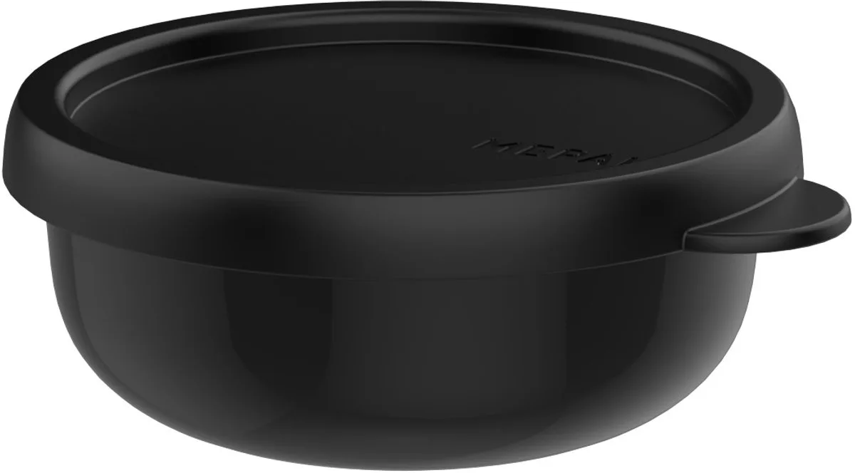 Bewaardoos Lumina - 250 ml - Magnetronbakje met deksel de Mepal en Nordic black – photo produit
