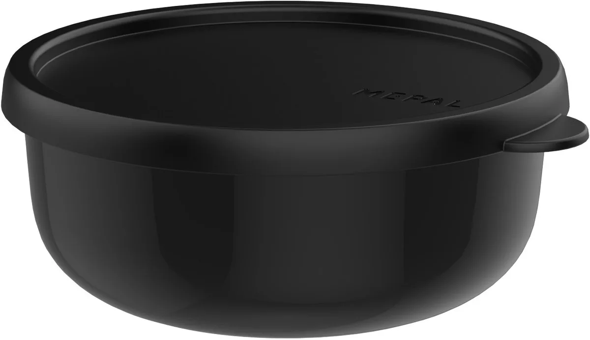 Bewaardoos Lumina - 750 ml - Magnetronbakje met deksel de Mepal en Nordic black – photo produit
