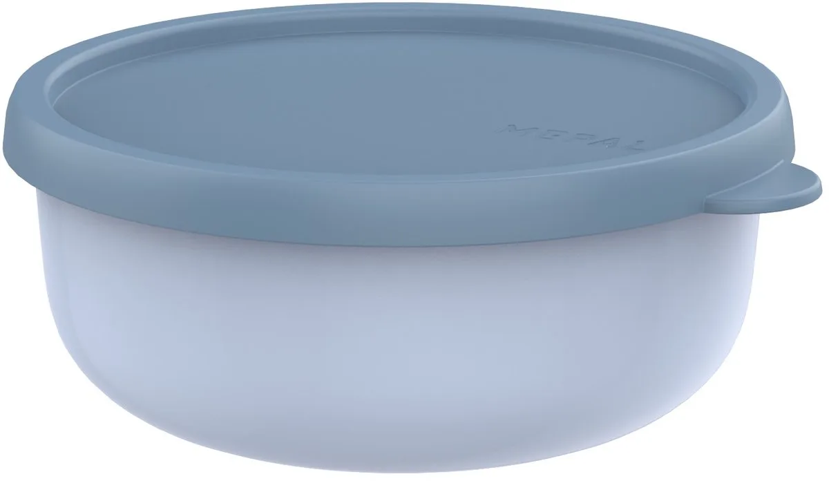 Bewaardoos Lumina - 750 ml - Magnetronbakje met deksel van Mepal in Nordic blue – productfoto