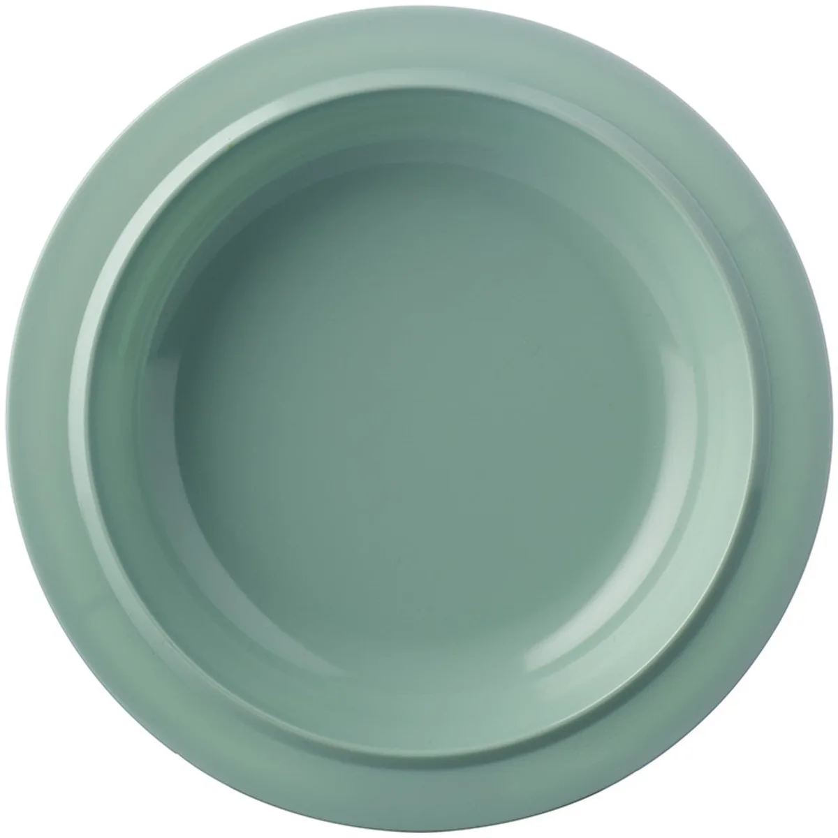 Diep bord Basic D195 van Mepal in Retro Green – productfoto