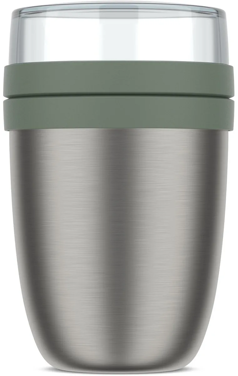 Isoleer lunchpot Ellipse - 500 ml - Thermos lunchbox van Mepal in Nordic sage – productfoto