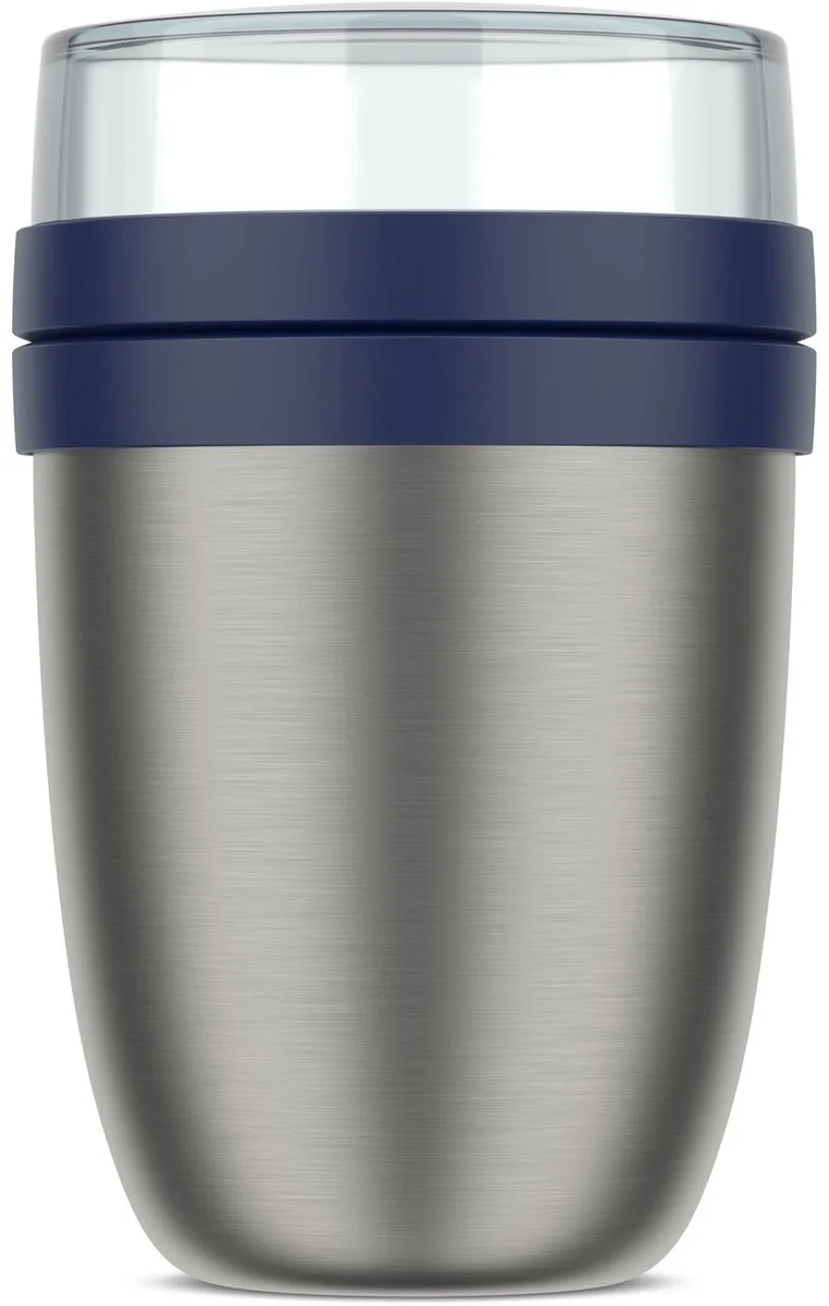 Isoleer lunchpot Ellipse - 500 ml - Thermos lunchbox van Mepal in Vivid blue – productfoto